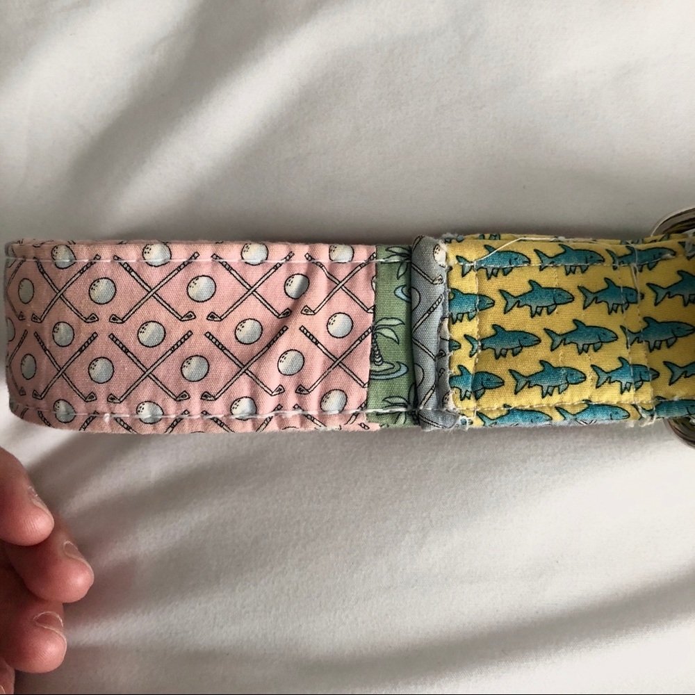 Patchwork Brightly Colored Belt - image 3